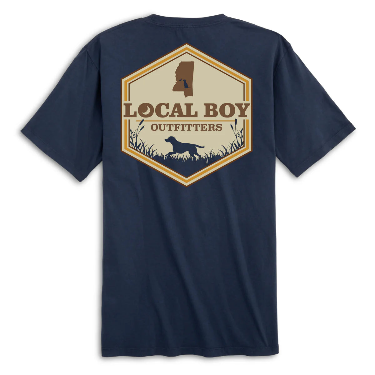 Local Boy Hex State of MS SS Tee
