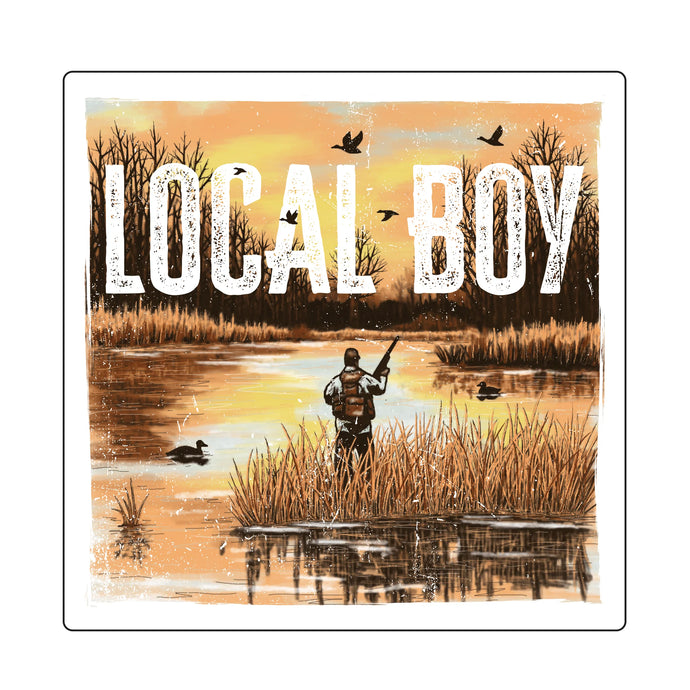 Local Boy Waterfowl Watch Decal