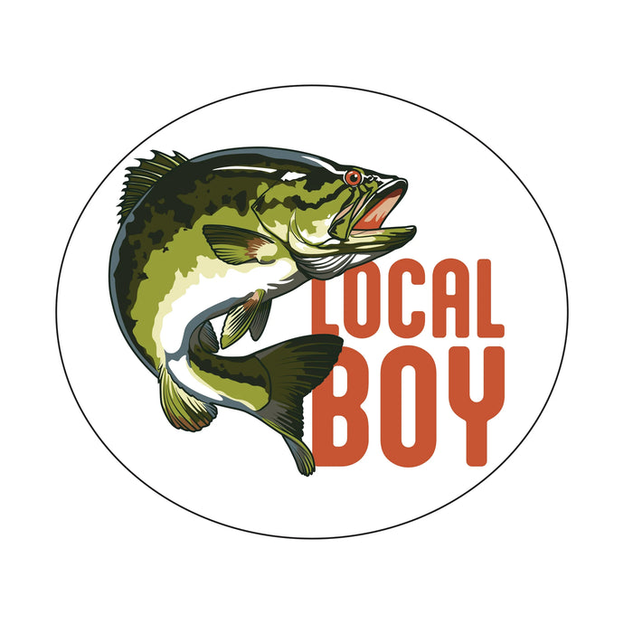 Local Boy Largemouth Decal