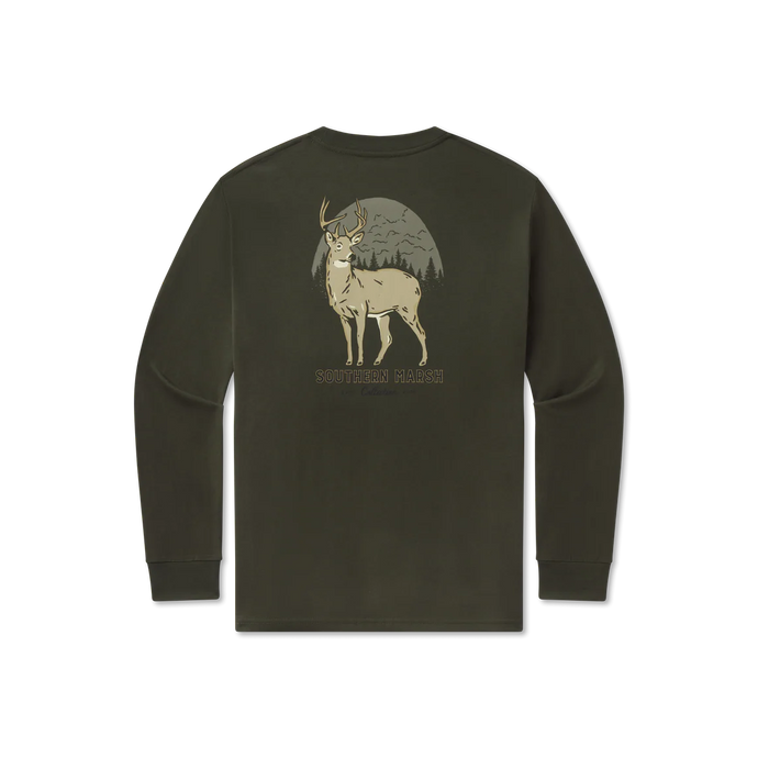 Southern Marsh Eight Point LS Tee