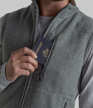Load image into Gallery viewer, Southern Shirt Co. Basecamp Fleece Vest in Granite
