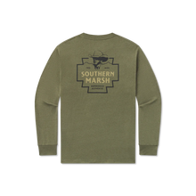 Load image into Gallery viewer, Southern Marsh Cowboy Badge LS Tee