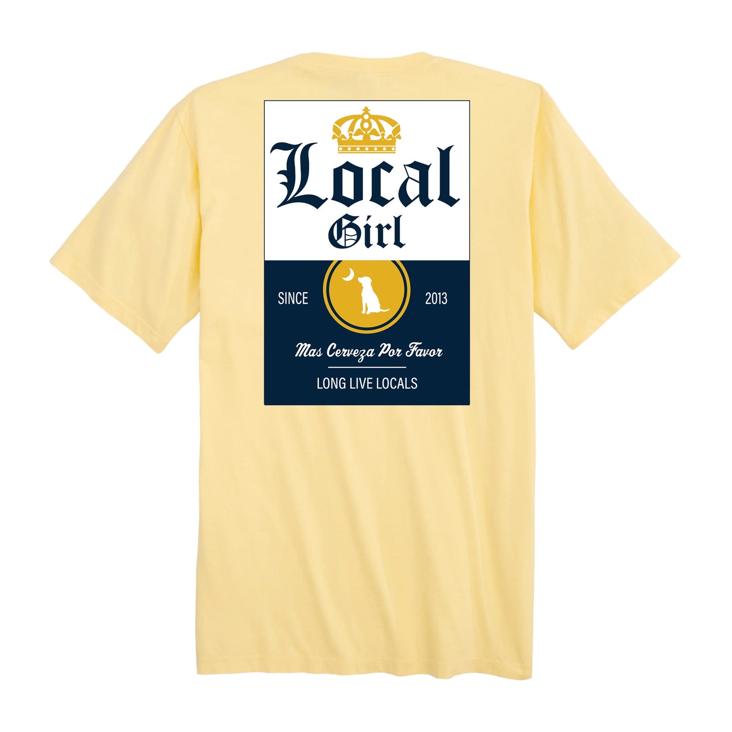 Local Girl Mas Cerveza SS Tee
