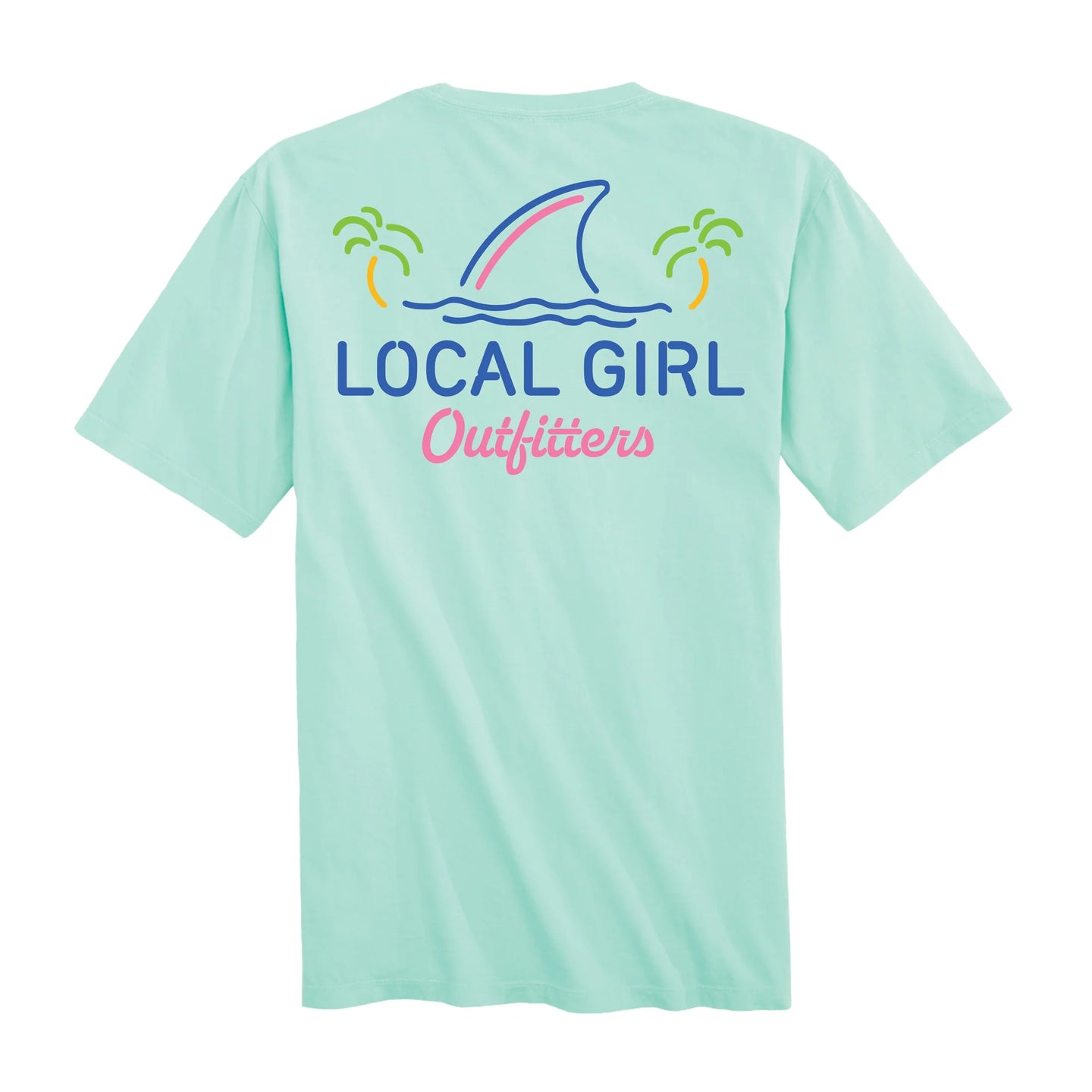 Local Girl Shark Fin SS Tee