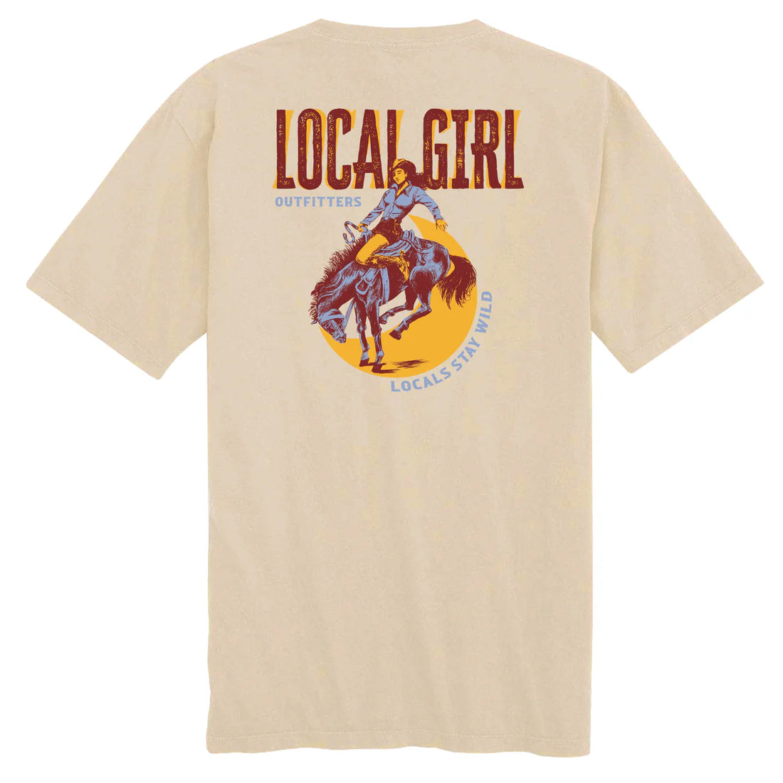 Local Girl Stay Wild SS Tee