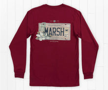 Load image into Gallery viewer, Southern Marsh Long Sleeve Backroads MS - Maroon