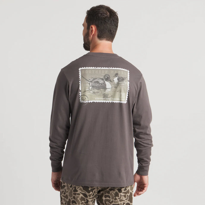 Southern Marsh Pintail Duckstamp LS Tee