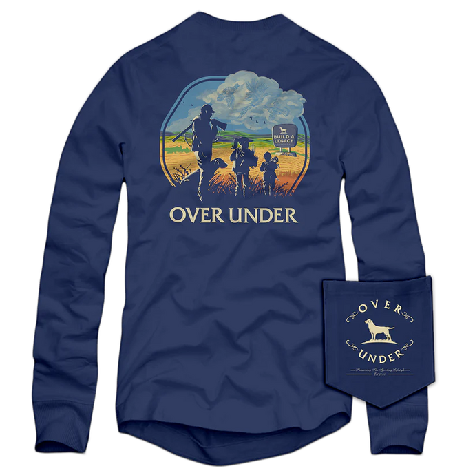 Over Under Leave a Legacy LS T-shirt