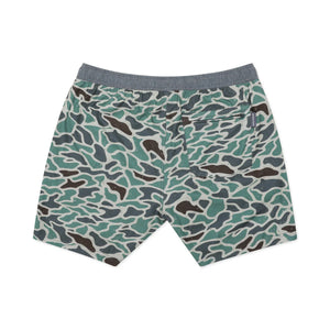 Burlebo 5.5" Athletic Shorts in Retro Duck Camo