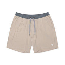 Load image into Gallery viewer, Burlebo 7&quot; Athletic Shorts in Heather Khaki with Venado Camo Liner