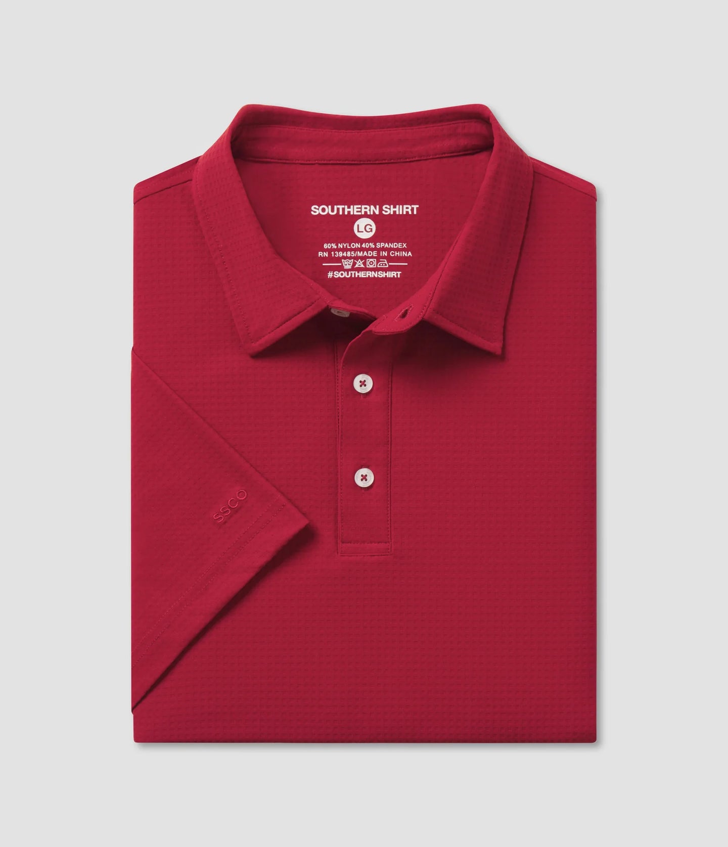 Southern Shirt Co. Men's Next Level Performance Polo University Red