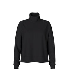 Load image into Gallery viewer, The North Face Women&#39;s Mock Neck Chabot Pullover in TNF Black