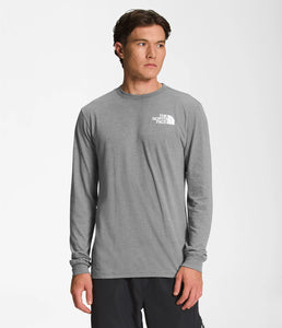 The North Face Men’s LS Box NSE Tee Grey