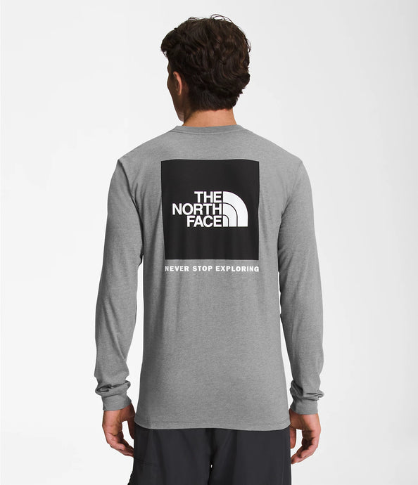 The North Face Men’s LS Box NSE Tee Grey