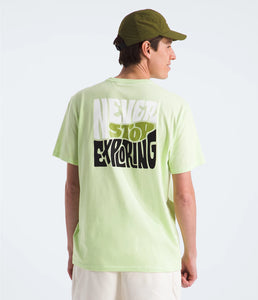 The North Face Men’s SS Brand Proud Tee Astro Lime