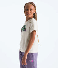 Load image into Gallery viewer, North Face Girls&#39; Graphic SS Tee White Dune