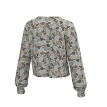 Load image into Gallery viewer, Local Girl Revive Crewneck in Forest Camo Flora