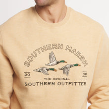 Load image into Gallery viewer, Southern Marsh Searcy Heather Sweatshirt in Khaki