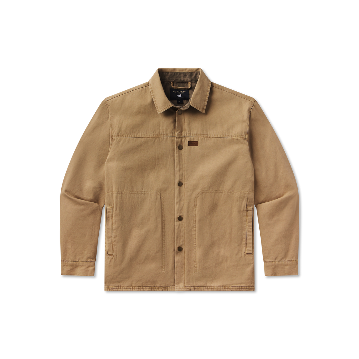 Southern Marsh Bishop Rugged Canvas Jacket in Field Khaki