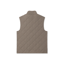 Load image into Gallery viewer, Southern Marsh Bryson Ripstop Stone Brown Quilted Vest