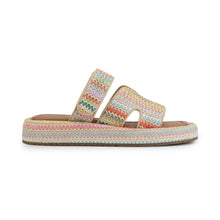 Load image into Gallery viewer, Vintage Havana Oliva Woven Flatform Sandal