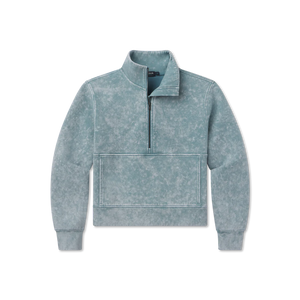 Southern Marsh Seawash Half Zip Active Pullover Burnt Sage