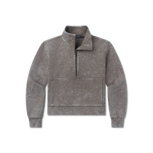 Load image into Gallery viewer, Southern Marsh Seawash Half Zip Active Pullover Midnight Gray