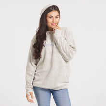 Load image into Gallery viewer, Southern Marsh Sunday Morning Sweater Hoodie in Light Gray