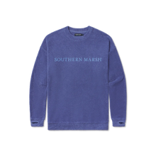 Load image into Gallery viewer, Southern Marsh Sunday Morning Sweater in Indigo