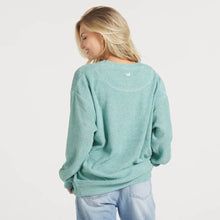 Load image into Gallery viewer, Southern Marsh Sunday Morning Sweater in Washed Kelly Green