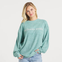 Load image into Gallery viewer, Southern Marsh Sunday Morning Sweater in Washed Kelly Green