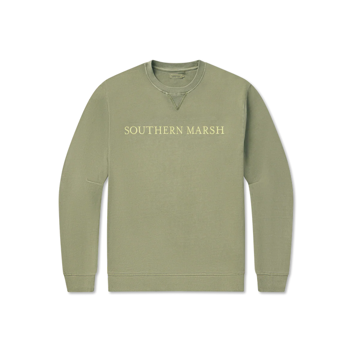 Southern Marsh Seawash Sweatshirt in Brigade Olive