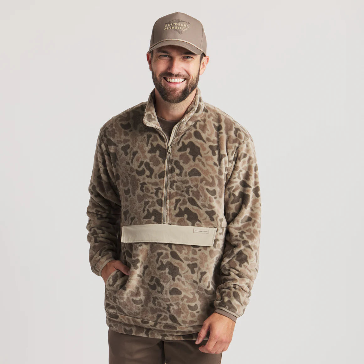 Southern Marsh Wadsworth Fleece-Retro Camo