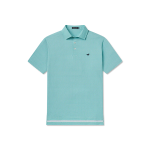 Southern Marsh Flyline Performance Polo Teal Fan Shell