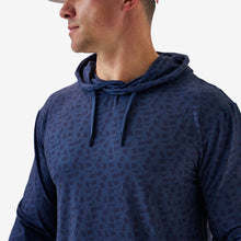 Load image into Gallery viewer, Burlebo Men's Performance Hoodie in Stars and Stripes