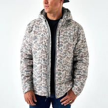 Load image into Gallery viewer, Burlebo Puffer Jacket in Classic Deer Camo