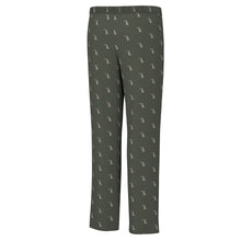 Load image into Gallery viewer, Local Boy Pajama Pants in Dark Olive Dog &amp; Moon