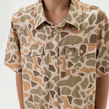 Load image into Gallery viewer, Burlebo Youth Performance Western Shirt in Venado Camo