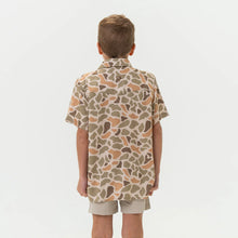 Load image into Gallery viewer, Burlebo Youth Performance Western Shirt in Venado Camo