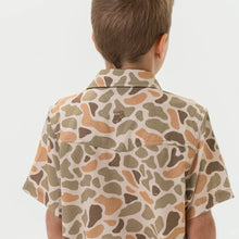 Load image into Gallery viewer, Burlebo Youth Performance Western Shirt in Venado Camo