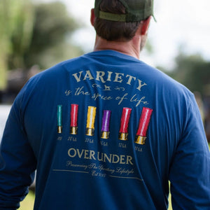 Over Under Shotgun Variety LS Tee