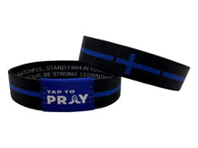 Load image into Gallery viewer, Versible First Responder Law Enforcement Tap to Pray Wristband