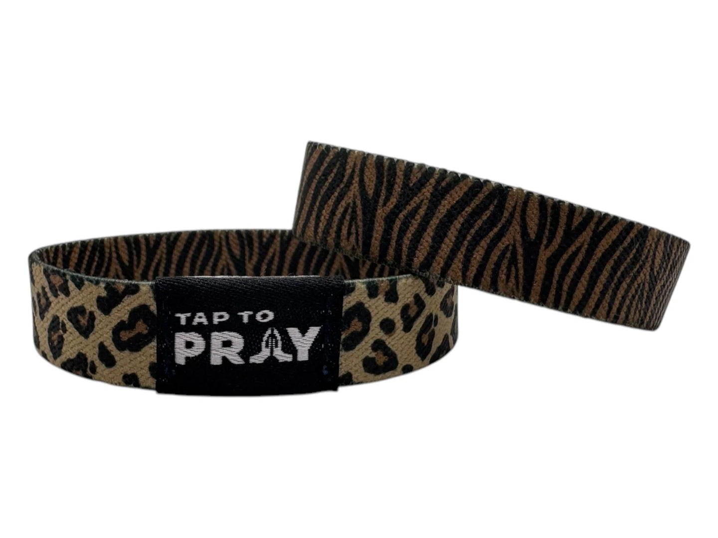 Versible Safari Leopard Tap to Pray Wristband