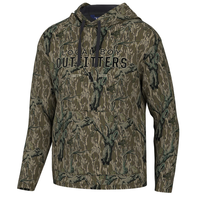 Local Boy Poly Fleece Hoodie in Tree Stand
