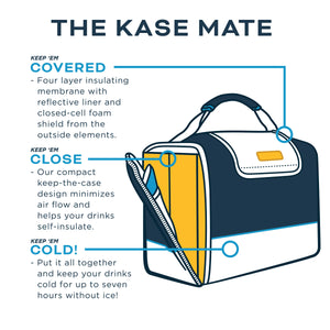 Kanga Coolers Ole Miss 12-Pack Kase Mate