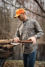 Load image into Gallery viewer, Local Boy Camo Button-Up in Tree Stand