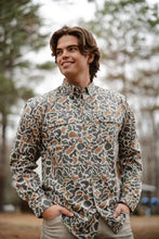 Load image into Gallery viewer, Local Boy Camo Button-Up in Localflage Vintage