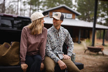 Load image into Gallery viewer, Local Boy Camo Button-Up in Dog &amp; Moon Camo