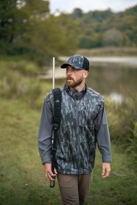 Local Boy Harvest Vest in Localflage Timber