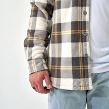 Load image into Gallery viewer, Burlebo Men&#39;s Shacket in Coyote Plaid